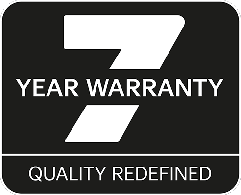 7 year warranty